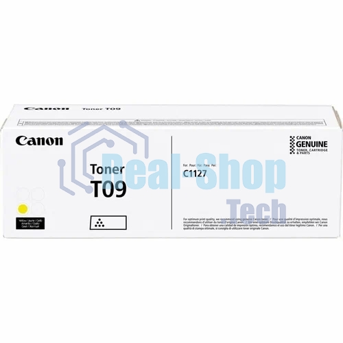 Тонер Canon T09 YL 3017C006 желтый туба для копира i-SENSYS X C1127iF, C1127i, C1127P