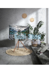 Подставка для телевизора Cactus CS-ST1246BKWN черный/орех 45