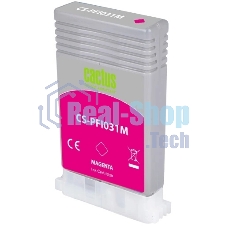Картридж струйный Cactus CS-PFI031M PFI-031M пурпурный (55мл) для Canon imagePROGRAF TM-240/340