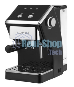 Кофеварка электрическая Galaxy Line GL 0756 черный, исп. кофе - молотый, 1,5 л, 1500 Вт, 20 бар