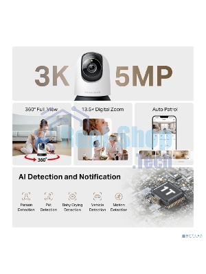 Камера Pan/Tilt AI Home Security Wi-Fi Camera