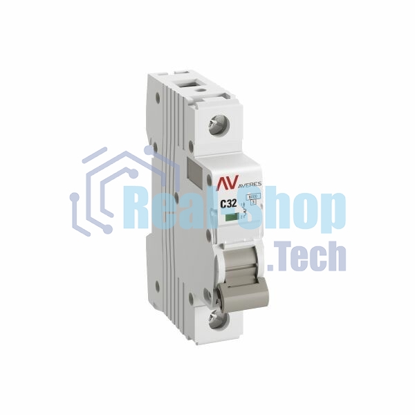 Выключатель автоматический Averes AV-6 1P 32A (C) 6kA