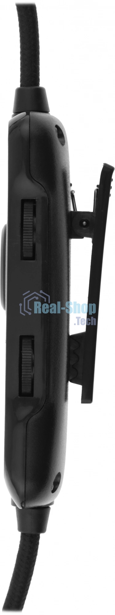 Гарнитура Oklick HS-L710G белый/чёрный, проводная, USB, подсветка