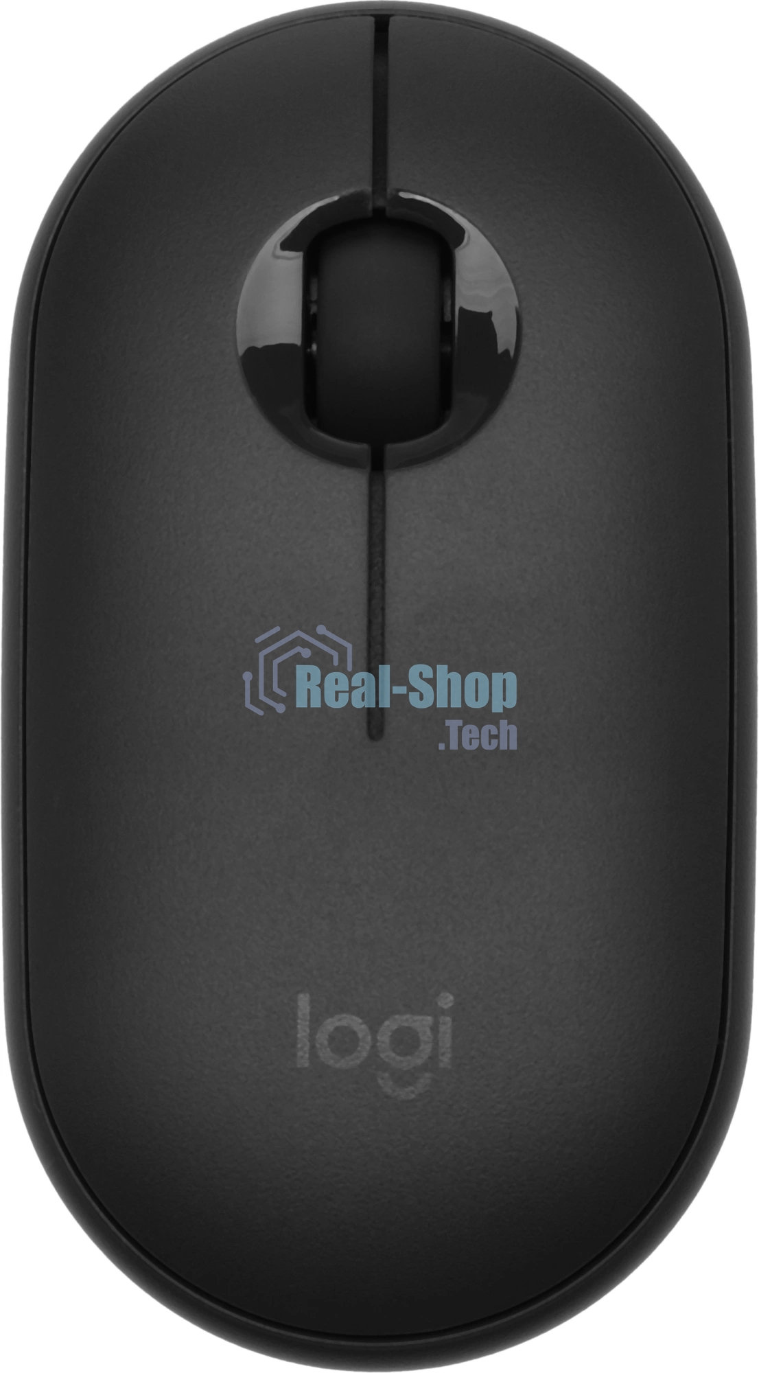 Мышь беспроводная Logitech Pebble M350 графитовый, 1000 dpi, радиоканал, Bluetooth, USB, кнопки - 3