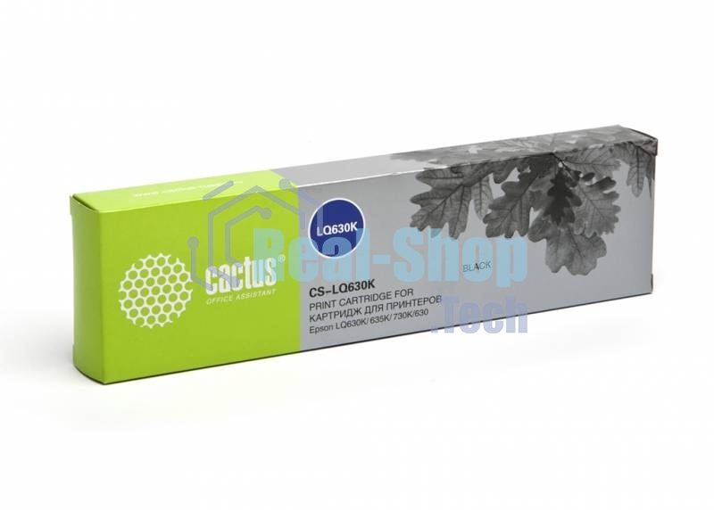 Картридж матричный Cactus CS-LQ630 черный (2 млн. знаков) для Epson LQ630K/635K/730K