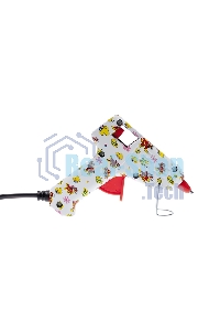 Клеевой пистолет Rexant, 15 Вт, Ø7 мм + набор цветных стержней 12 шт, блистер