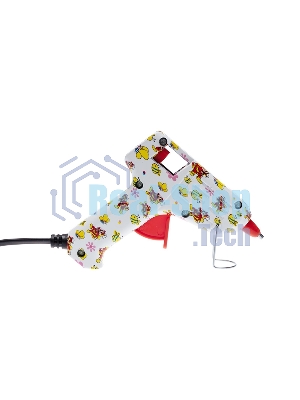 Клеевой пистолет Rexant, 15 Вт, Ø7 мм + набор цветных стержней 12 шт, блистер