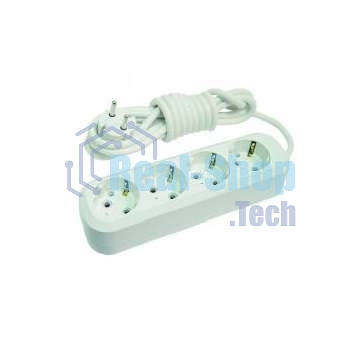 Удлинитель 4 гн 5 м с\з Makel MGP154