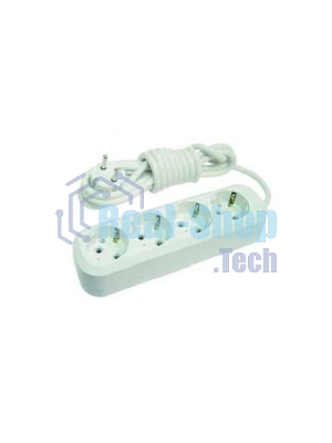 Удлинитель 4 гн 5 м с\з Makel MGP154