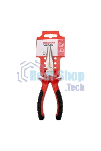 Тонкогубцы Rexant 160 мм никелированные, двухкомпонентные рукоятки