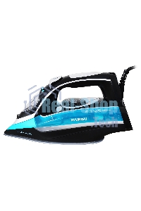 Утюг Hyundai H-SI01336 2800Вт черный/голубой
