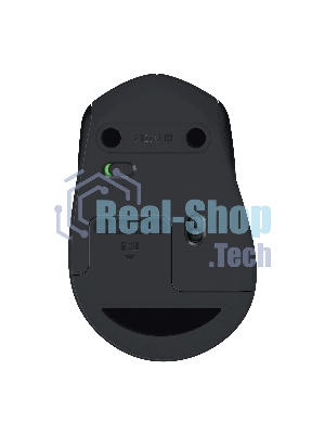 Мышь беспроводная Logitech M280 черный, 1000 dpi, радиоканал, USB, кнопки - 3