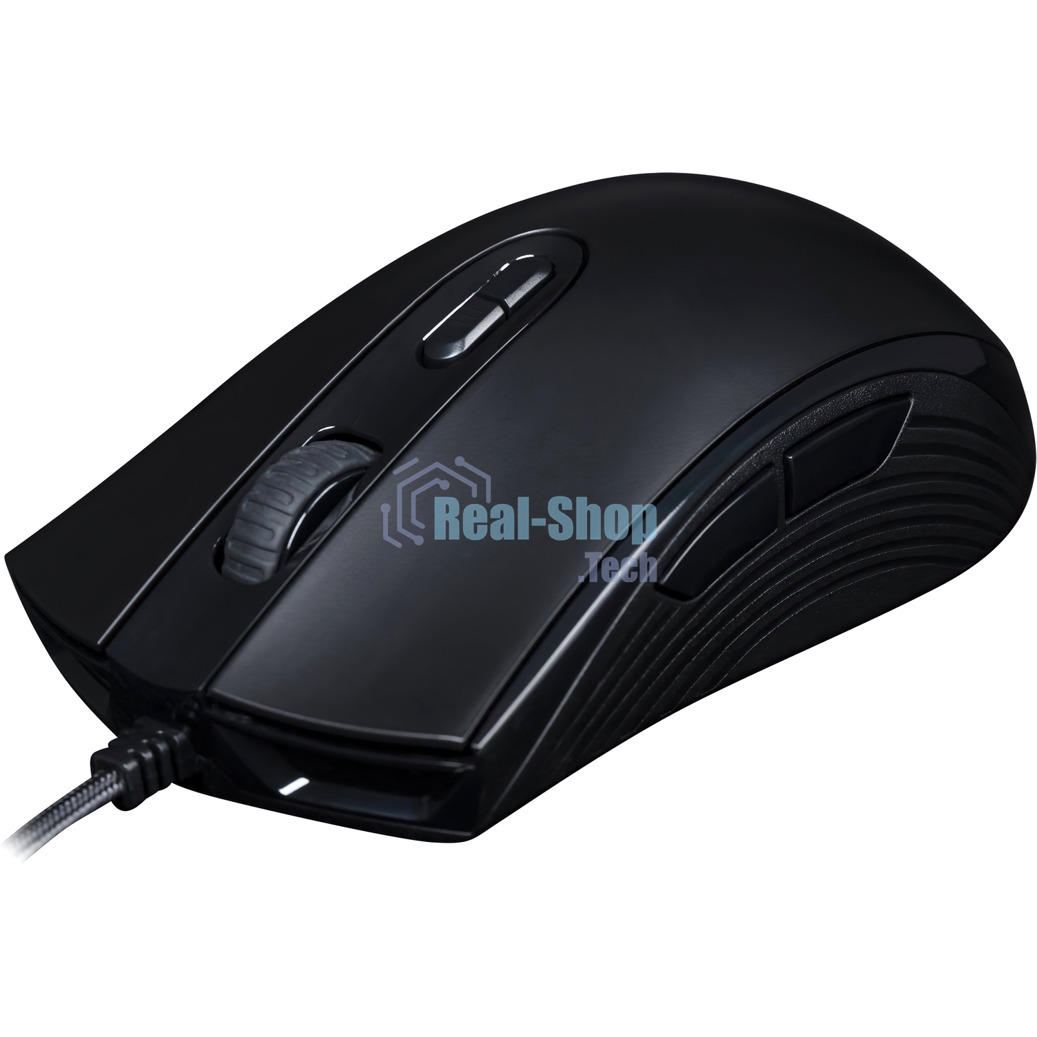 Мышь проводная HyperX Pulsfire Core черный, 6200 dpi, USB, кнопки - 7