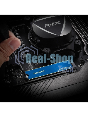 Накопитель SSD ADATA LEGEND 710, 512Gb, PCIe 3.0 x4, M.2 2280, NVMe, R/W 2400/1600, с радиатором
