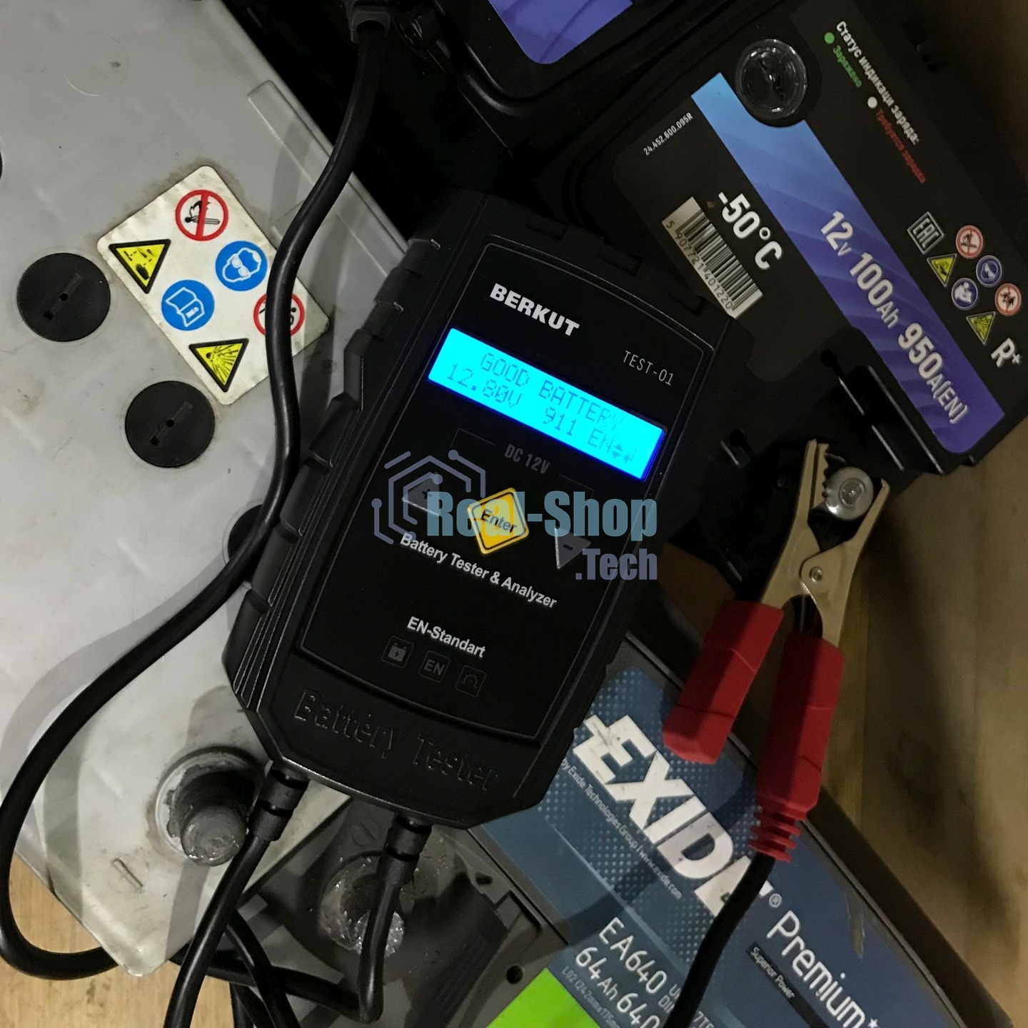 Тестер АКБ Berkut TEST-01