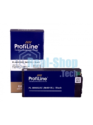 Картридж струйный ProfiLine PL-M0K02AE (№991XL) для принтеров HP PageWide 755dn/MFP774dn/779dn/Pro750dw/772dn/777z с чернилами Black