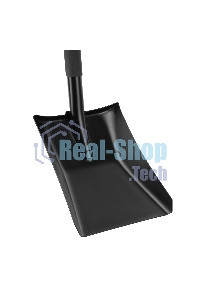 Лопата совковая профессиональная, 240х290х1200 мм, цельнометаллическая, LUXE Palisad