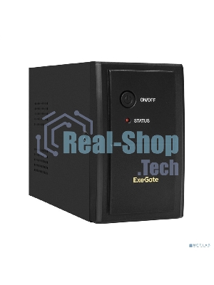 Источник бесперебойного питания ExeGate EX292774RUS SpecialPro UNB-800.LED.AVR.4C13.RJ.USB 800VA/480W, LED, AVR, 4*C13, RJ45/11, USB, металлический корпус, черный