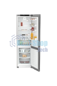 Холодильник Liebherr CNsff 5703 серебристый двухкамерный 266/94л морозилка снизу, капельная система