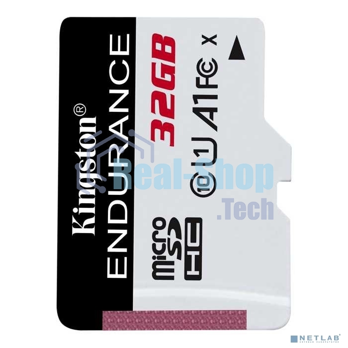 Флеш карта microSD 32Gb Kingston microSDНC Class 10 A1 UHS-I Endurance 95R/30W Card Only