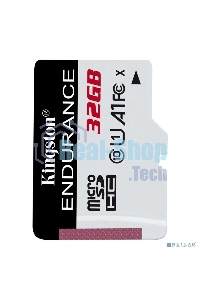 Флеш карта microSD 32Gb Kingston microSDНC Class 10 A1 UHS-I Endurance 95R/30W Card Only