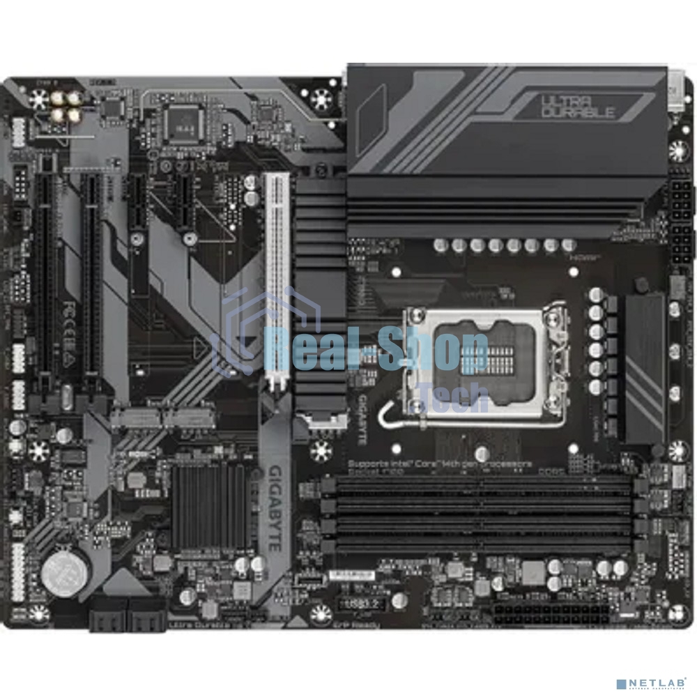 Материнская плата Gigabyte Z790 D, LGA 1700, Intel Z790, 4xDDR5, 4xSATA, 3xM.2, 1xPCI-E 3.0 x1, 1xPCI-E 4.0 x4, 1xPCI-E 5.0 x16, 1xHDMI, 1xDP, 1x 2.5Gb LAN, 4xUSB-A 2.0, 4xUSB-A 3.2 Gen 1, 1xUSB 3.2 Gen 2, 7.1, ATX