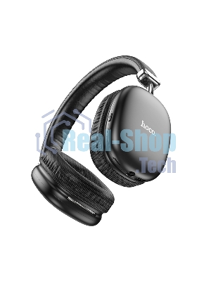 Беспроводные/проводные наушники Hoco W35 черный, полноразмерные, Bluetooth + проводной, до 40 ч
