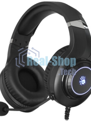 Гарнитура Bloody G220S чёрный, проводная, подсветка