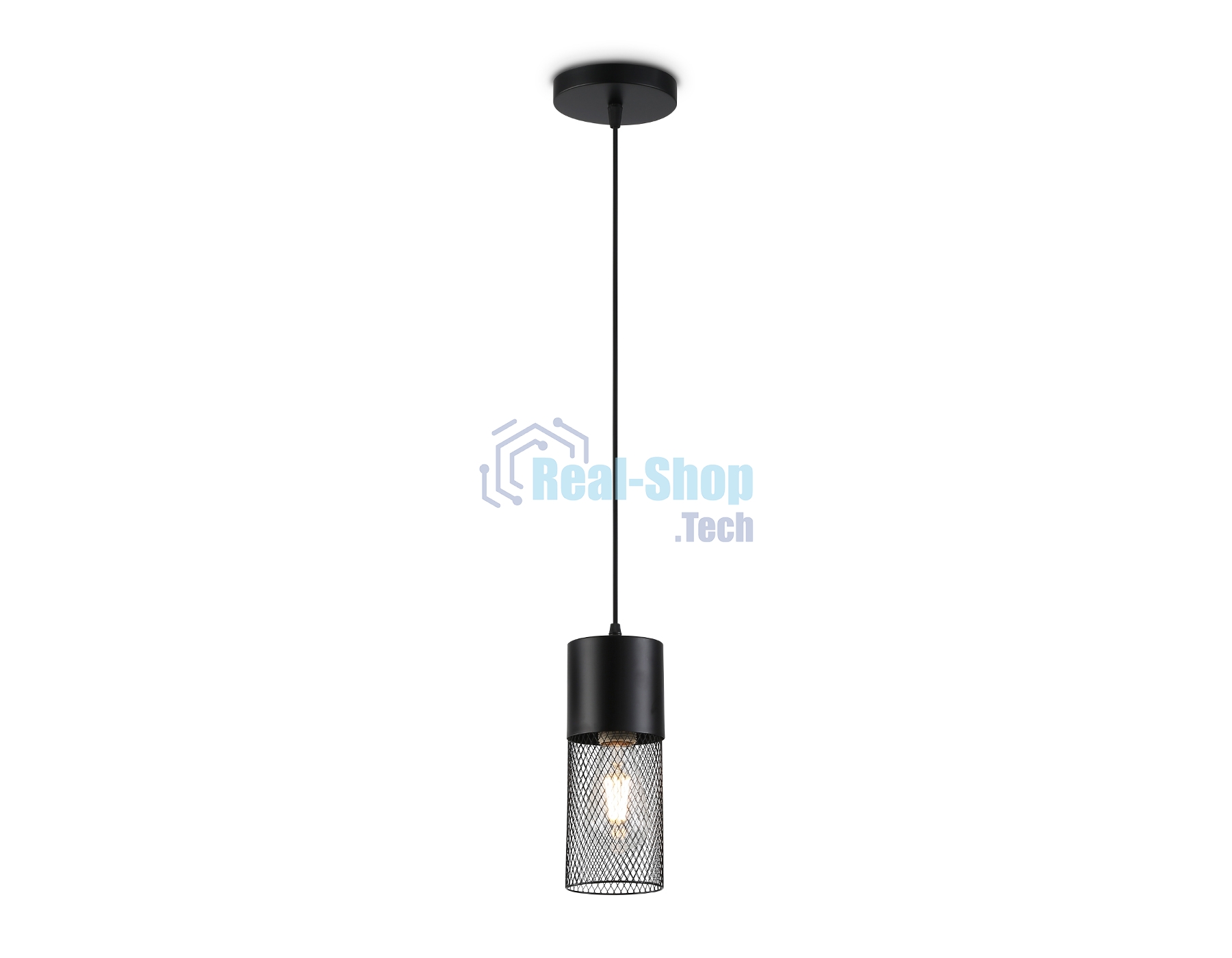 Светильник Ambrella light TR8500 BK черный E27 max 60W D100*1000