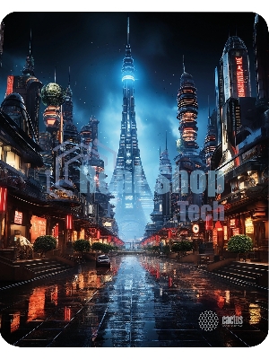 Коврик для мыши Cactus City 300x250x3мм (CS-MPC-D05M)