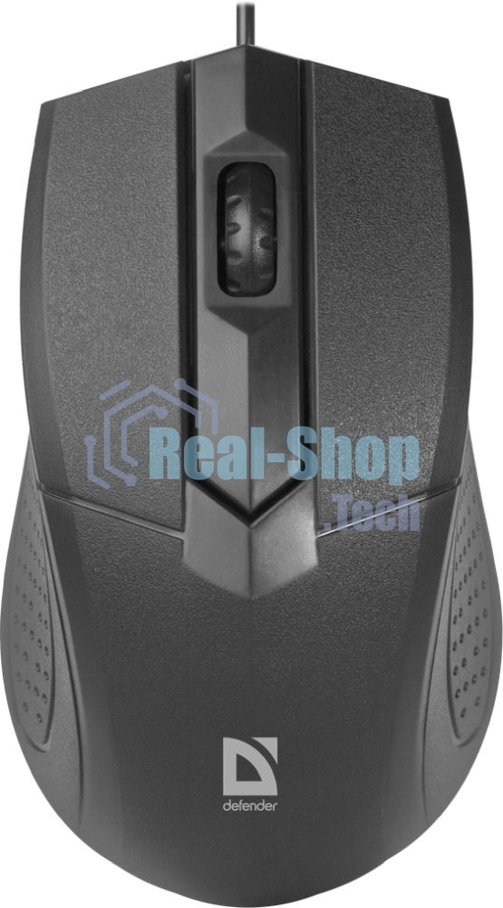 Мышь проводная Defender Optimum MB-270 черный, 1000 dpi, USB, кнопки - 3