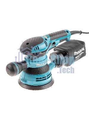 Эксцентриковая шлифовальная машина Makita BO5041 ЭШМ,300Вт,ф125мм,4000-12000об\м,ампл-2.8мм,1.4кг,кор,п\сборник,доп.рукоятка