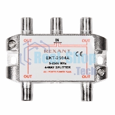 Делитель ТВ Rexant х 4 под F разъем 5-2500 МГц 