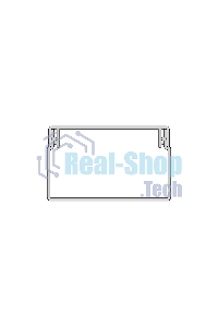 Кабель-канал Rexant 80х40 мм белый (12 м/уп.)