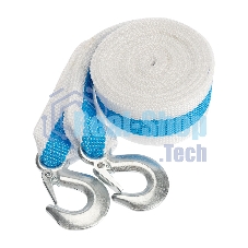 Трос буксировочный Rexant 7 т, 5 м, с двумя крюками, в чехле