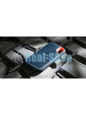 Внешний твердотельный накопитель SanDisk Extreme 4TB Portable SSD - up to 1050MB/s Read and 1000MB/s Write Speeds, USB 3.2 Gen 2, 2-meter drop protection and IP55 resistance