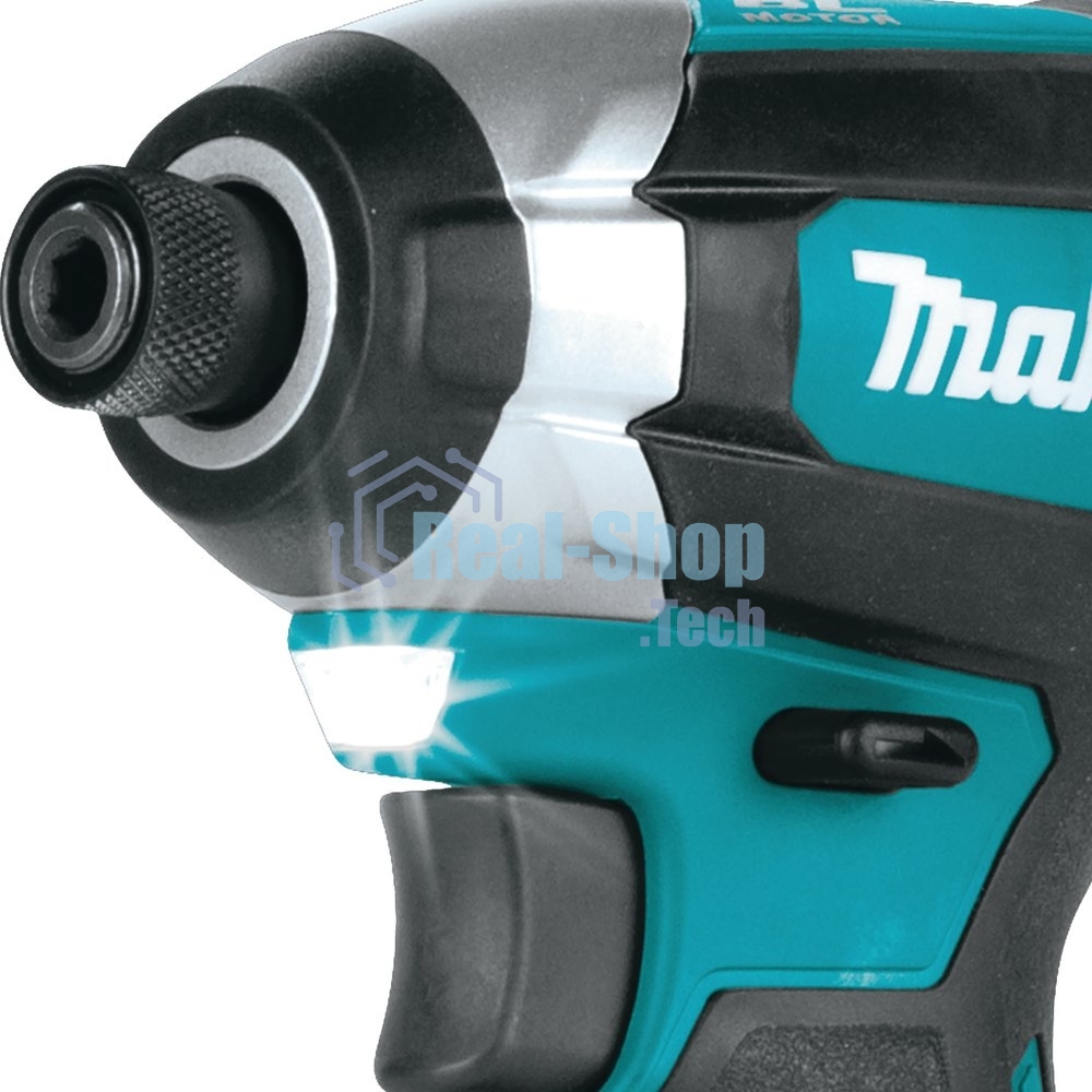 Гайковерт аккумуляторный Makita DTD153Zб\щет 18в li-ion 0-3400об\м 6-ти гр1\4'' 1.3кг б\ак з\у