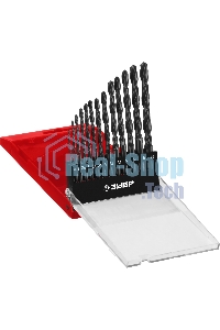 Набор сверл по металлу ЗУБР МАСТЕР 13шт(1.5-6.5мм), сталь Р6М5, класс В