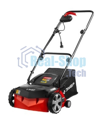 Аэратор-скарификатор электрический Зубр ЗСЭ-32-1000 1000Вт 4000 об/минт-сборник 40л