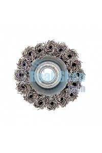 Щетка для УШМ Сибртех 65 мм, М14, Чашка, крученая проволока 0,5 мм 746207