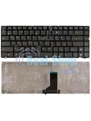 Клавиатура для ноутбука Asus UL30 K42 K43 X42 U41 черная с рамкой