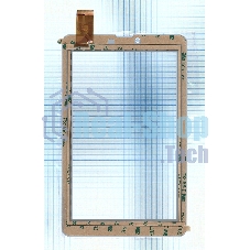 Сенсорное стекло (тачскрин) DP070177 белое