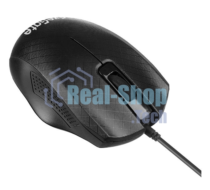 Мышь проводная ExeGate Professional Standard SH-9027 черный, 1000 dpi, USB, кнопки - 3