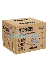 Скарификатор-аэратор бензиновый Denzel SAG-400, 212 см3, -15/+10 мм, 40 см