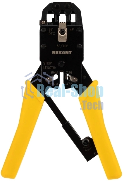 Кримпер Rexant HT-200R для обжима 10P10C, 8P8C, 6P6C, 4P4C