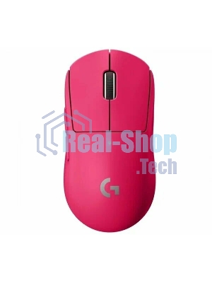 Мышь беспроводная Logitech G PRO X Superlight 2 розовый, 32000 dpi, радиоканал, USB, кнопки - 5