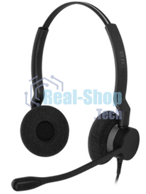 Гарнитура Jabra BIZ 2300 Duo USB чёрный, проводная