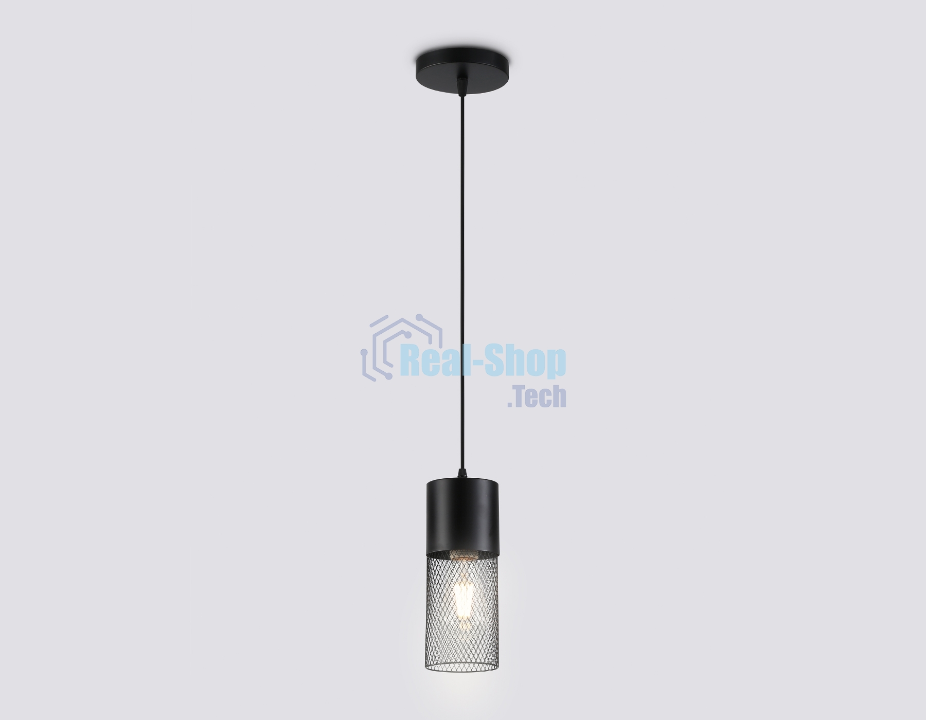 Светильник Ambrella light TR8500 BK черный E27 max 60W D100*1000