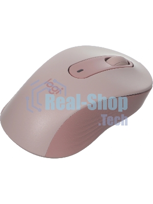 Мышь беспроводная Logitech Signature M650 розовый, 4000 dpi, радиоканал, Bluetooth, USB, кнопки - 5