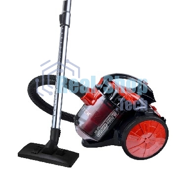 Пылесос Centek CT-2531 (красн/черн) мультициклон 1800/350Вт, стакан 1,5 л, телескоп металл. трубка
